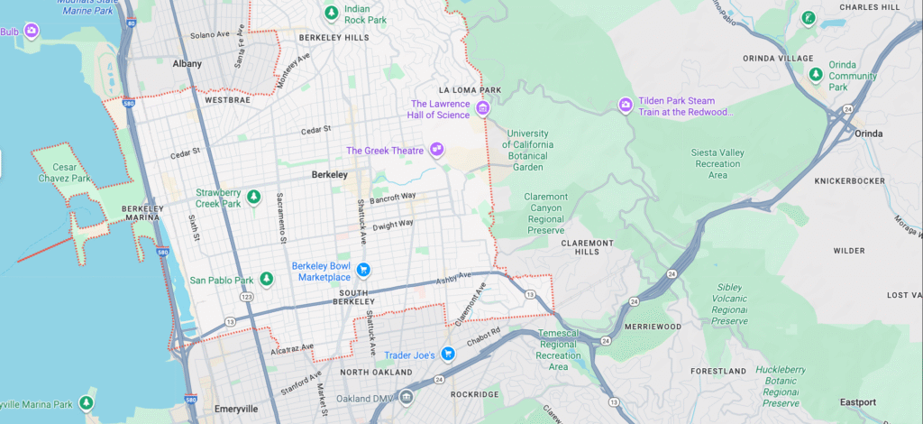 Location of the website